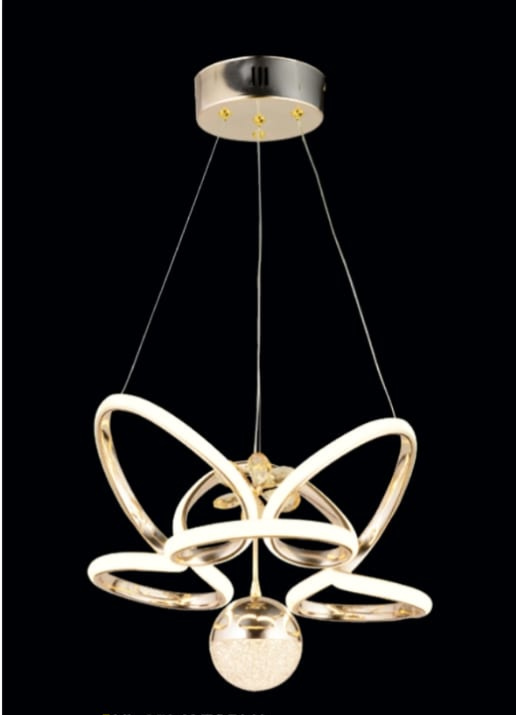 Butterfly LED Halka Kristal (Tek Toplu)