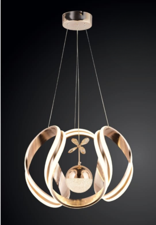 Petal LED Halka Kristal (Tek Toplu)