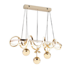 Modern LED Avize - Artistik Yemek Masası Tasarım