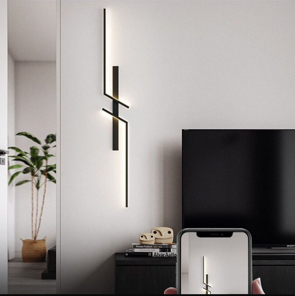 Axis LED Duvar Lambası (Geometrik)