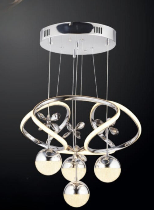 Flora Kristal Küre (4 Top'lu)