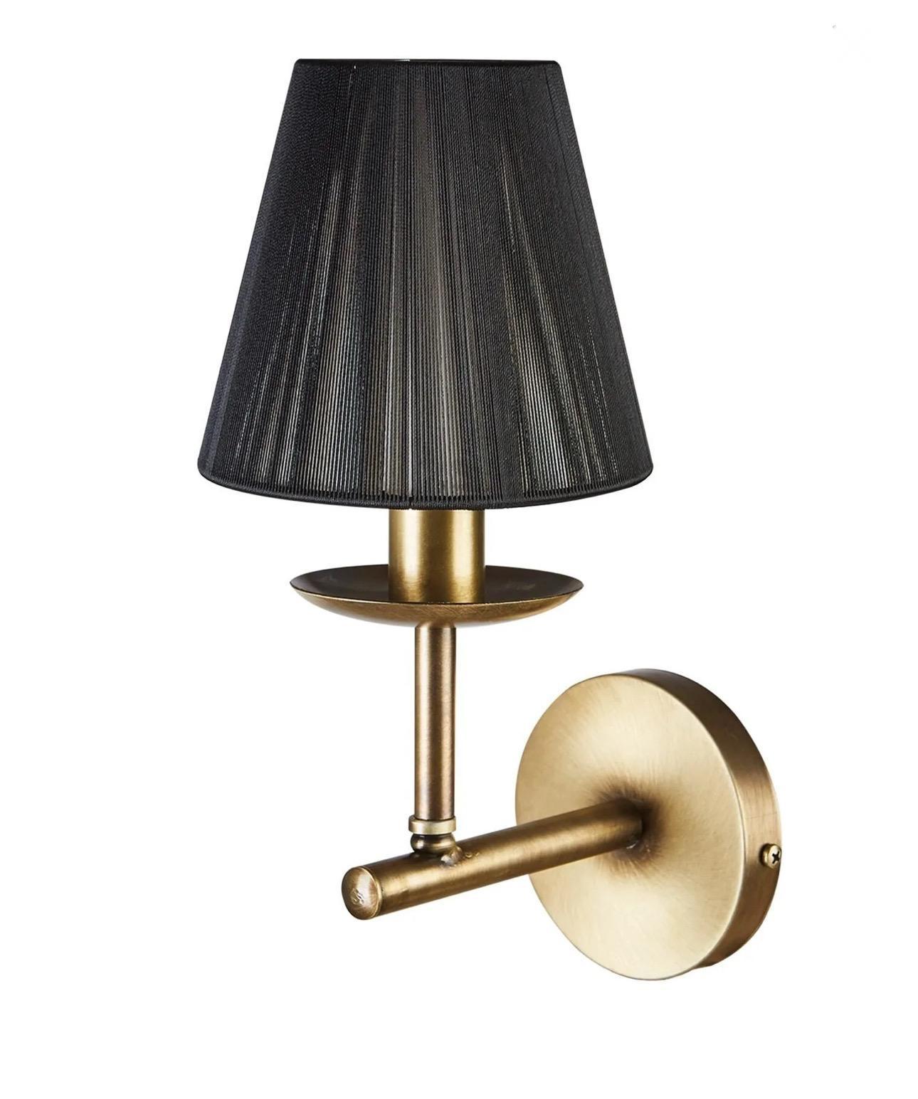 Modern Duvar Apliği - Kumaş Şapkalı Duy'lu Model