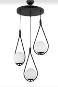 Modern Sarkıt - Üçlü Damla Formlu Küre Camlı Duy'lu Model