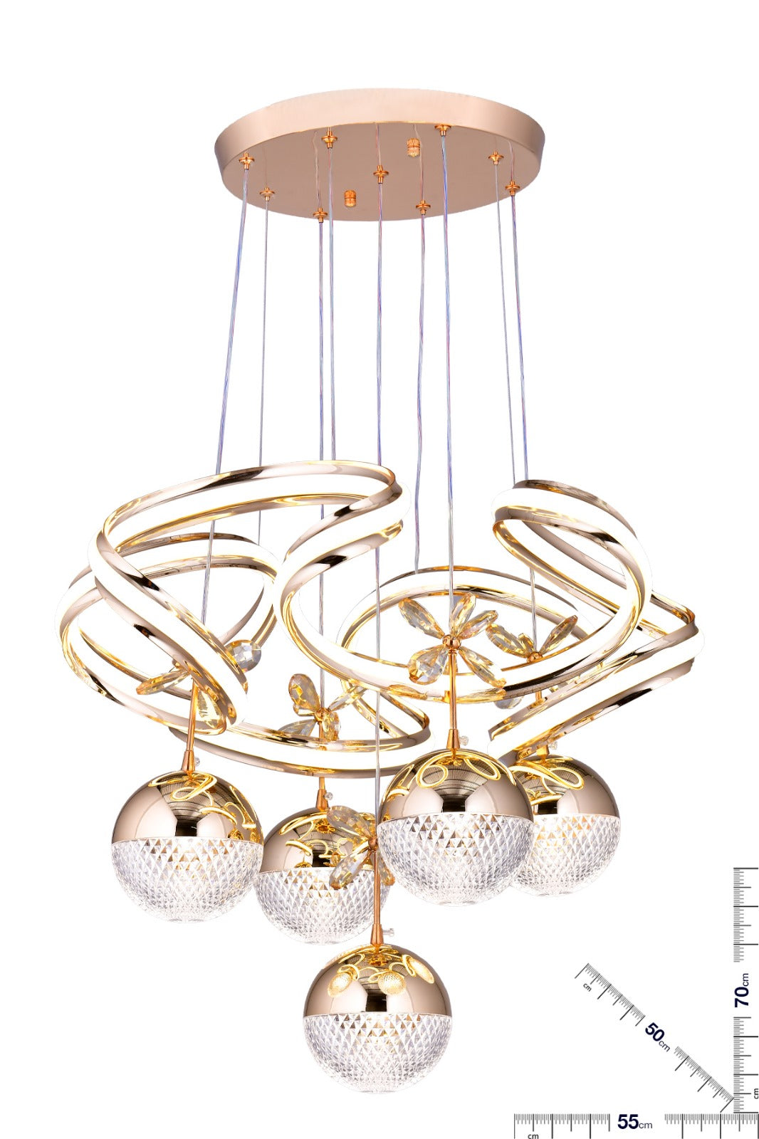 Dragonfly Twist Avize (5 Toplu)