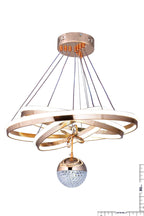 Su Yolu Üç Halka Kristal Top Sarkıt