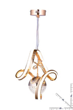 Çift Halka Şerit Kıvrım Sarkıt