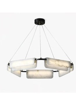 MERMER SARKIT AVİZE, SİYAH – ZA101 – 80cm