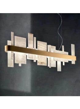 MERMER AVİZE, LARK ESKİTME – ZA106 – 100cm*160cm
