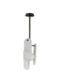 MERMER CAMLI SARKIT, SİYAH – ZA109 – CAM ÇAP:10cm 45cm*20cm Yükseklik:135cm