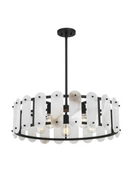 MERMER SARKIT AVİZE, SİYAH – ZA112 – 60cm*80cm
