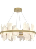 MERMER SARKIT AVİZE, MAT GOLD – ZA117 – 60cm*100cm