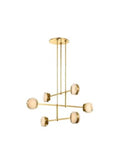 MERMER AVİZE, ESKİTME – ZA123 – 12cm*75cm Yükseklik:120cm