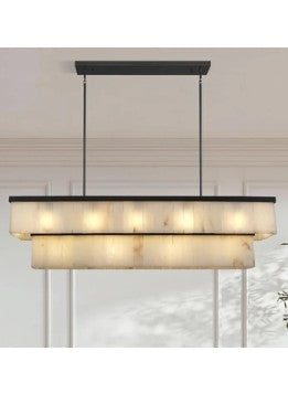 MERMER AVİZE, SİYAH – ZA139 – 120cm*80cm