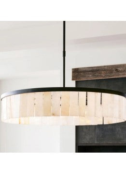 MERMER AVİZE, SİYAH – ZA143 – 80cm*70cm