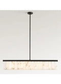 MERMER AVİZE, SİYAH – ZA145 – 15cm*100cm Yükseklik:80cm