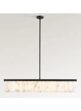 MERMER AVİZE, SİYAH – ZA145 – 15cm*100cm Yükseklik:80cm