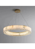 MERMER VE KRİSTAL AVİZE – ZA155 – 60cm Yükseklik:100cm