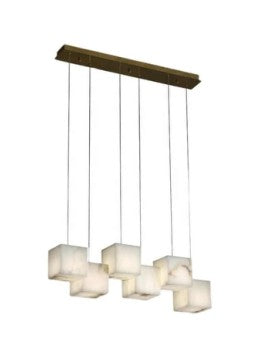 6lı KÜP SARKIT AVİZE – ZA159 – 80cm*100cm