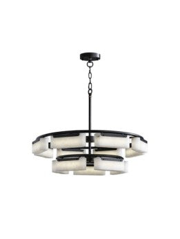 MERMER AVİZE, SİYAH – ZA18 – 60cm*100cm