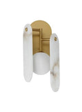 MERMER CAMLI APLİK, ESKİTME – ZA197 – CAM ÇAP:10cm. 40cm*20cm