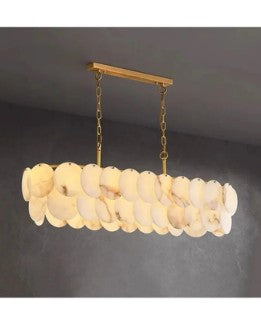 MERMER SARKIT AVİZE, LARK ESKİTME – ZA24 – 30cm*100cm