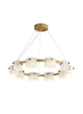 MERMER SARKIT AVİZE, LARK ESKİTME – ZA69 – 80cm