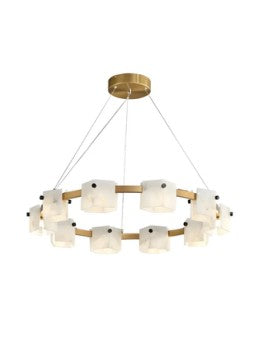 MERMER SARKIT AVİZE, LARK ESKİTME – ZA69 – 80cm