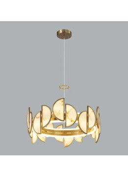 MERMER SARKIT AVİZE, ESKİTME GOLD KAPLAMA – ZA83 – 70cm*150cm